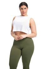 بلوزة قصيرة بدون أكمام